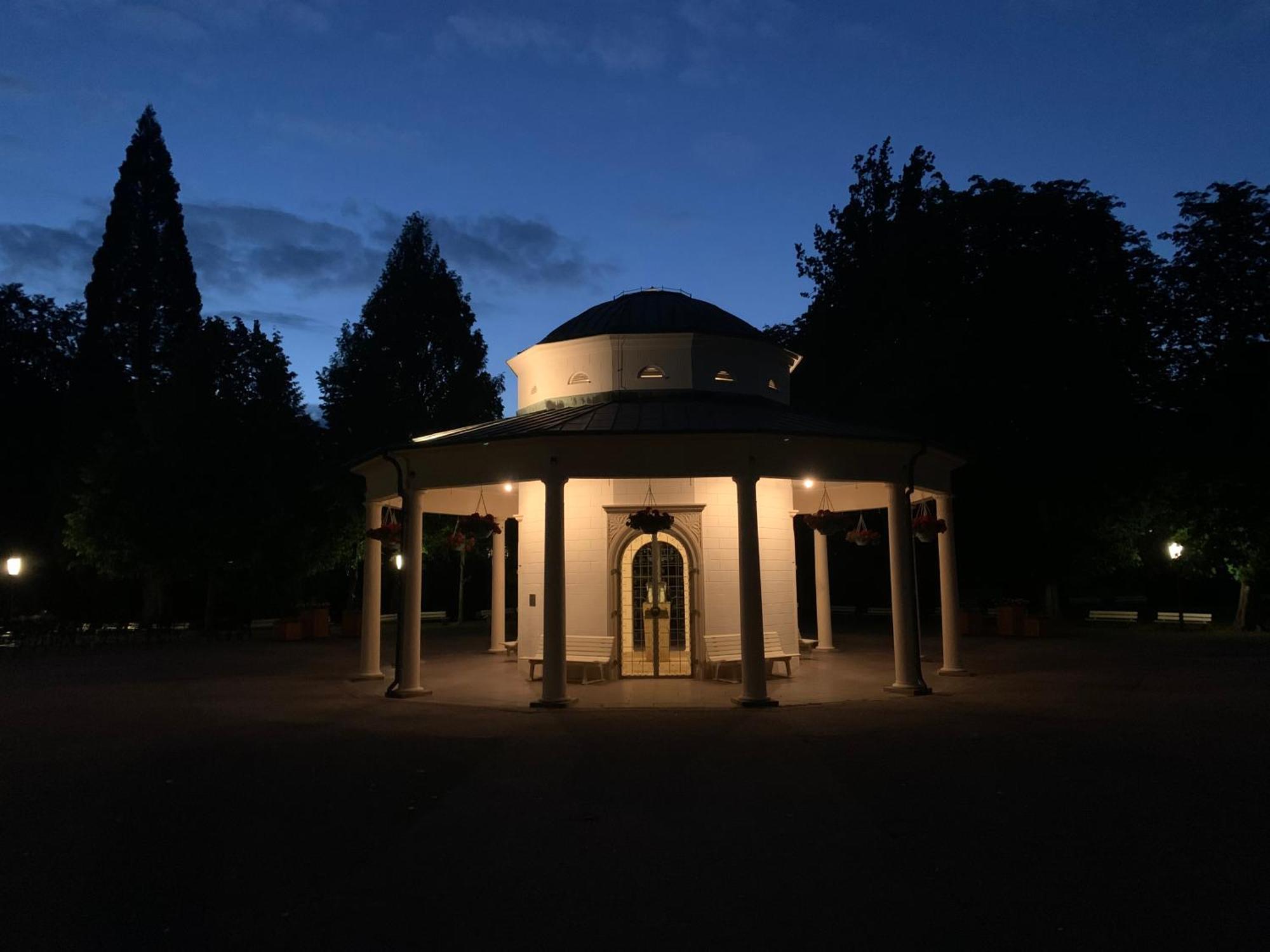 Gaestehaus Am Kurpark Hotel Garni Horn-Bad Meinberg Dış mekan fotoğraf